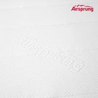 Airsprung Single Open Coil Memory Rolled Mattress, White