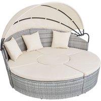 Rattan Sun Island Multi Lounge Furniture Garden Sofa Set Seating Patio Outdoor