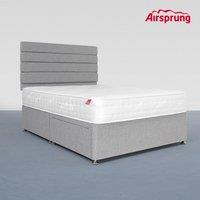 Airsprung Small Double Pocket 1200 Ortho Mattress With 2 Drawer Silver Divan