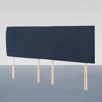 Airsprung 180Cm Super King Langford Linoso Midnight Blue Headboard