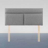 Airsprung 120Cm Small Double Harptree Linoso Silver Headboard