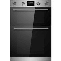 Cookology CDO900SS 90cm Built In Double Oven - Stainless Steel, Silver