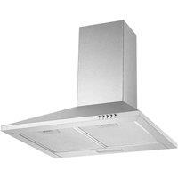 Cookology CH600SS 60cm Chimney Cooker Hood - Stainless Steel