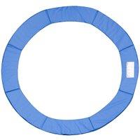 HOMCOM 10Ft Trampoline Pads Safety Pad Surround Trampoline Replacement Spare Blue, Blue