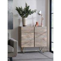 IH Design Small Sideboard Dallas Light Mango Wood, Brown