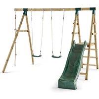 Plum Giant Baboon Wooden Swing Set