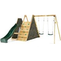 Plum Climbing Pyramid Wooden Climbing Frame with Swings