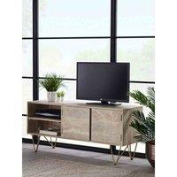 IH Design Plasma Media Unit Dallas Light Mango Wood, Brown