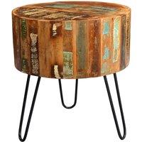 IH Design Reclaimed Boat Side Table, Multi