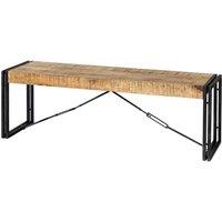 IH Design Upcycled Industrial Mintis Bench, Brown
