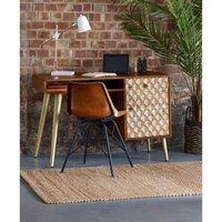 IH Design CNC Retro Desk, Brown