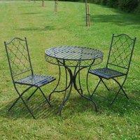 Ascalon Design Marrakech Grey Bistro Set, Grey