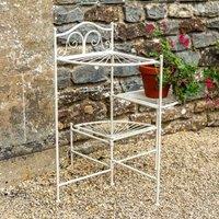 Ascalon Design Blaisdon Cream Etager Shelves, Cream