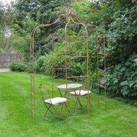 Ascalon Design Garden Gazebo In Rusty, Brown