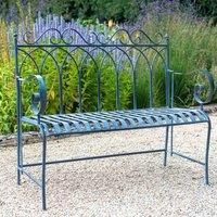 Ascalon Design Lead Gothic Bench, Grey