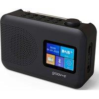 Groov-e Berlin Portable Colour Screen DAB/FM Radio - Black