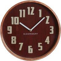 Interiors by PH Red Grain Small Wall Clock, Red