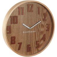 Interiors by PH Brown Grain Large Wall Clock