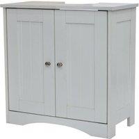 Essential Free-Standing Bathroom Under Sink Vanity Unit White, White