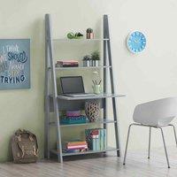 Riva Grey 5 Tier Ladder Desk, Grey