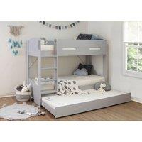 Flintshire Billie Bunk Bed Grey, Grey