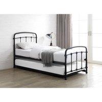 Flintshire Mostyn Guest Bed Black, Black