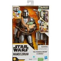 Star Wars Galactic Action Mandalorian And Grogu, Silver
