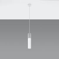 Sollux Pendant Lamp Borgio 1 White, Grey