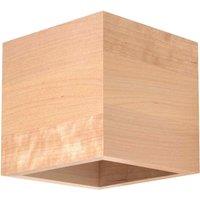 Sollux Wall Lamp Quad Natural Wood, Brown