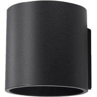 Sollux Wall Lamp Orbis 1 Black, Black
