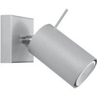 Sollux Wall Lamp Ring 1 Grey, Grey