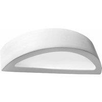 Sollux Wall Lamp Ceramic Atena, White