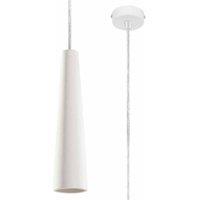 Sollux Ceramic Pendant Lamp Electra, White
