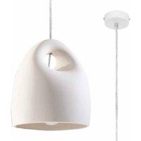 Sollux Ceramic Pendant Lamp BUKano, White