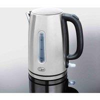 Quest 35349 1.7L 3000W Rapid Boil Full Kettle - Stainless Steel, Grey