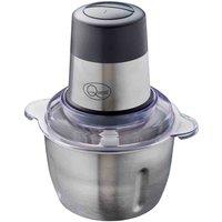 Quest 31559 1.8L 300W Food Chopper - Stainless Steel, Grey