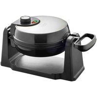 Quest 35969 1000W Rotating Belgian Waffle Maker - Black, Black