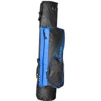 Longridge 5inch Pencil Golf Bag blue Silver , Silver