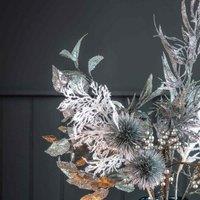 Crossland Grove Cypress Flocked White 3Pk 800Mm, White