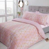 Rapport Home Calvin Blush Duvet Set - King, Pink