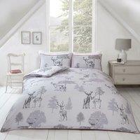 Rapport Home Sherwood Duvet Set - Double, Grey