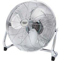 Draper 230V Oscillating Industrial Fan 16/400mm 60W, Silver