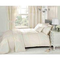 Rapport Home Double Everdean Duvet Set - Cream, Cream