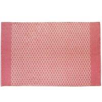 Hug Rug Woven Trellis Rug Coral Pink 160 x 230cm, Pink