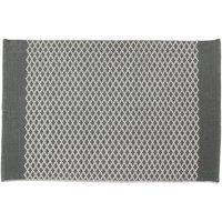 Hug Rug Woven Trellis Rug Warm Grey 120 x 170cm, Grey