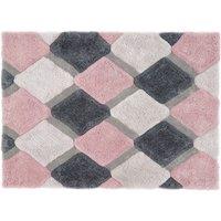 Origins 3D Geo Rug Shaggy Blush 120 x 170cm