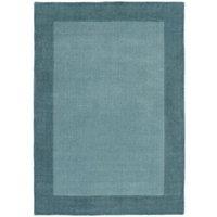 Origins Borders Rug Duck Egg 120 x 170cm, Blue