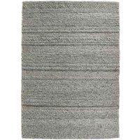 Origins Chunky Knit Rug Natural and Grey 120 x 170cm, Grey