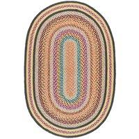 Origins Jute Extra Colourful Oval Rug 160 x 230cm