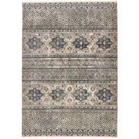 Origins Mandala Rug Stripe Grey 120 x 170cm, Multi